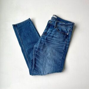 Abercrombie & Fitch Ripped Knee Boyfriend Jeans